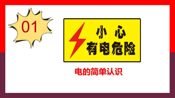 假期用电安全家长会PPT模板