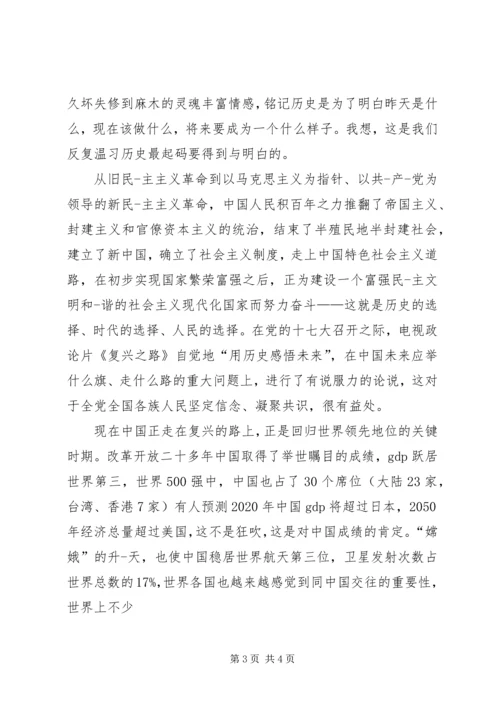 复兴之路观后感—心得体会 (4).docx