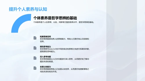 哲学思辨教学报告