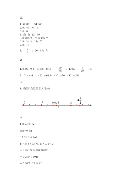 小学六年级升初中模拟试卷（夺冠）.docx