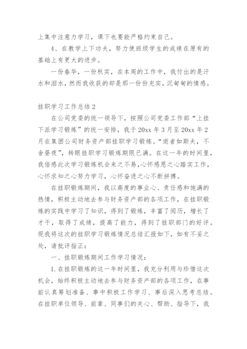 挂职学习工作总结.docx