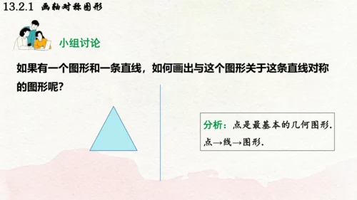 人教版数学八年级上册13.2.1  画轴对称图形课件（共19张PPT）