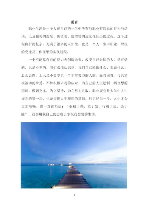 13页3900字关务与外贸服务专业职业生涯规划.docx
