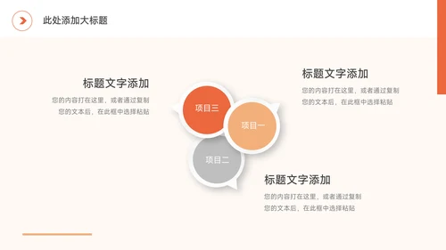 橙色图文简洁企业商业计划书PPT模板