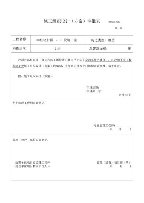 基坑支护综合施工专题方案范文.docx