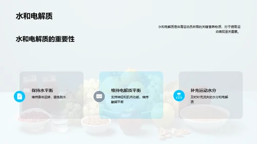 饮食与运动：提高运动表现