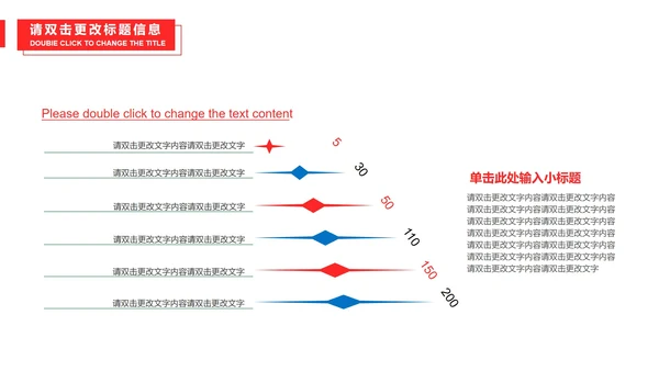 红色简约风企业宣传汇报PPT模板