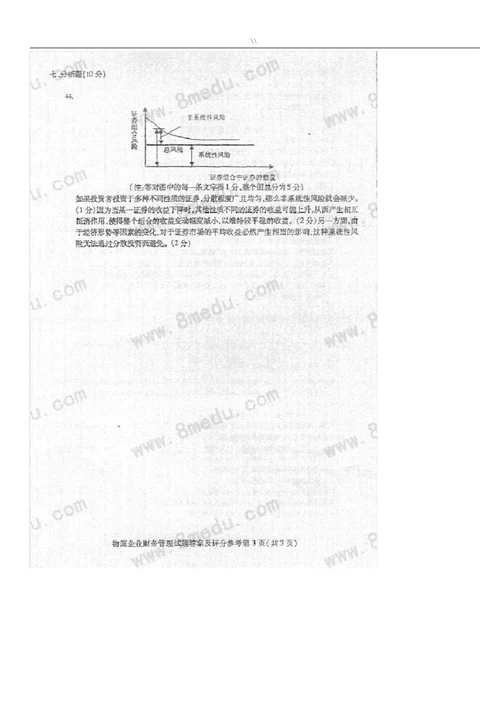 物流集团公司的财务管理方案考试资料