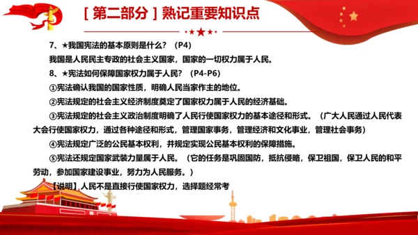 第1课　维护宪法权威  复习课件