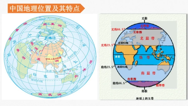 人文地理（人教版）七年级上册 地球仪专题课件