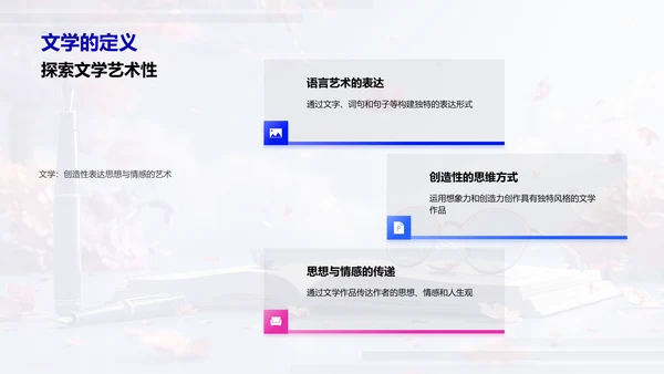 文学知识教学PPT模板