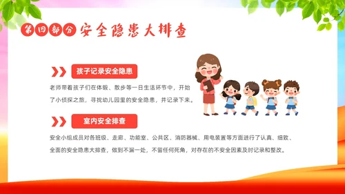 6月幼儿园安全生产月工作总结活动总结汇报PPT课件