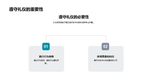 赢在游戏洽谈礼仪