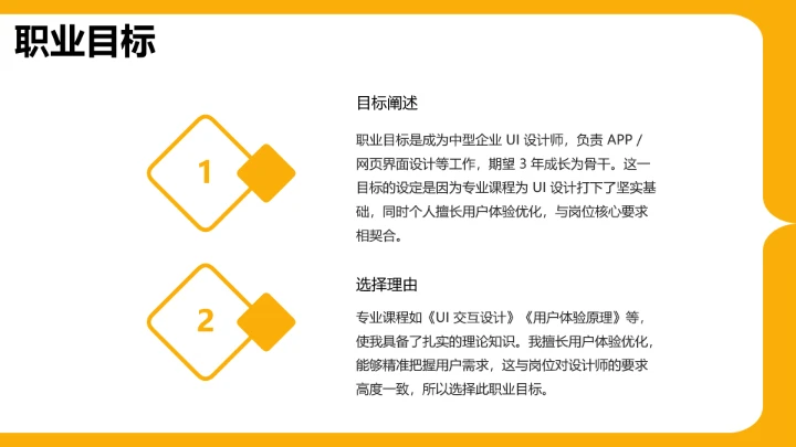 视觉传达与设计专业大学生求职综合展示职业生涯规划通用PPT12