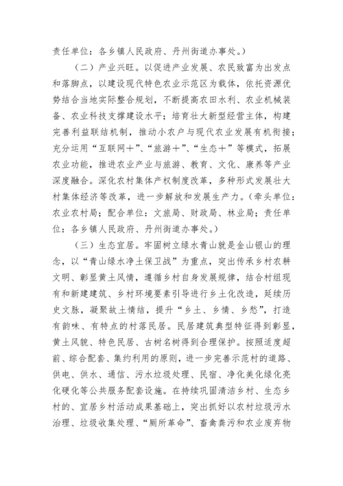 乡村振兴示范村建设实施方案.docx