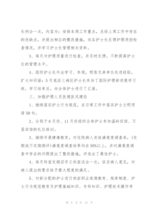 个人总结主管护师5篇.docx