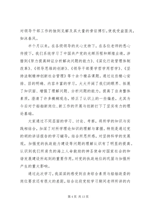 任职培训心得体会优秀范文.docx