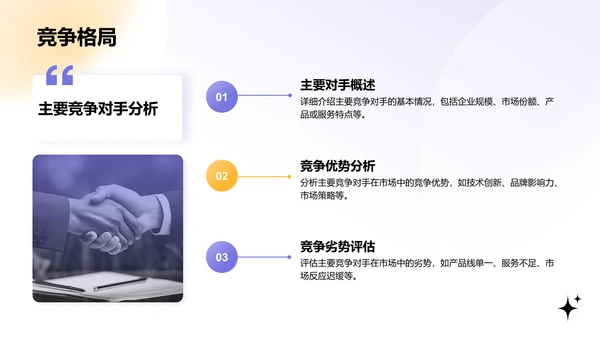 紫色渐变风创新创业计划书PPT模板