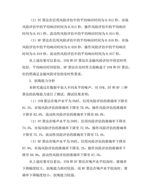 机器学习在金融风险评估中的应用研究