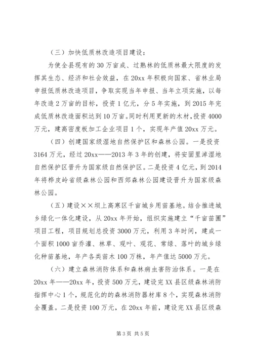 林业局“十二五”林业发展规划 (2).docx