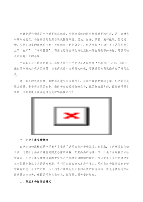 电商时代-仓储物流模式分析-产业报告.docx