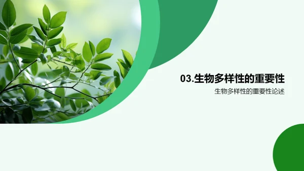 生物多样性与生态保护