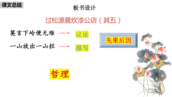 第六单元 课外古诗词诵读 过松源晨炊漆公店（其五）课件