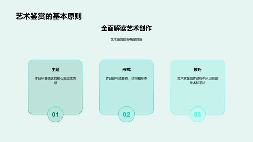 艺术学基础教学PPT模板