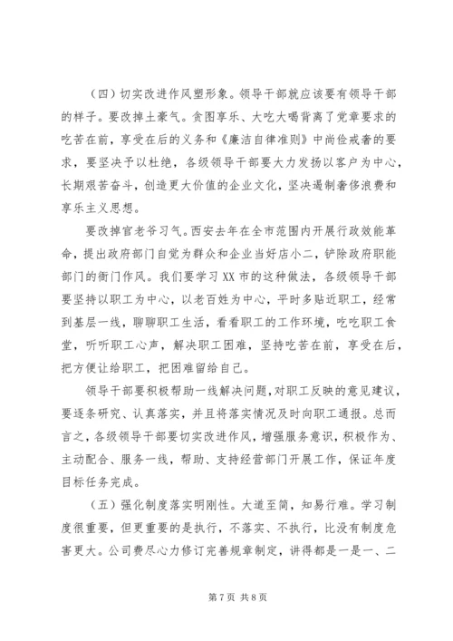 廉政党课——讲规矩,守纪律,为公司发展提供坚强纪律保障.docx