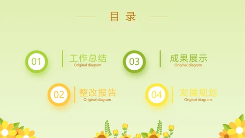 卡通可爱小太阳微笑服务行业教育动态PPT模板