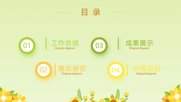 卡通可爱小太阳微笑服务行业教育动态PPT模板