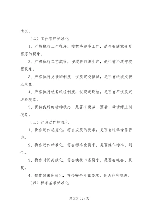 进一步深入开展青工安全操作标准化演示活动方案 (4).docx