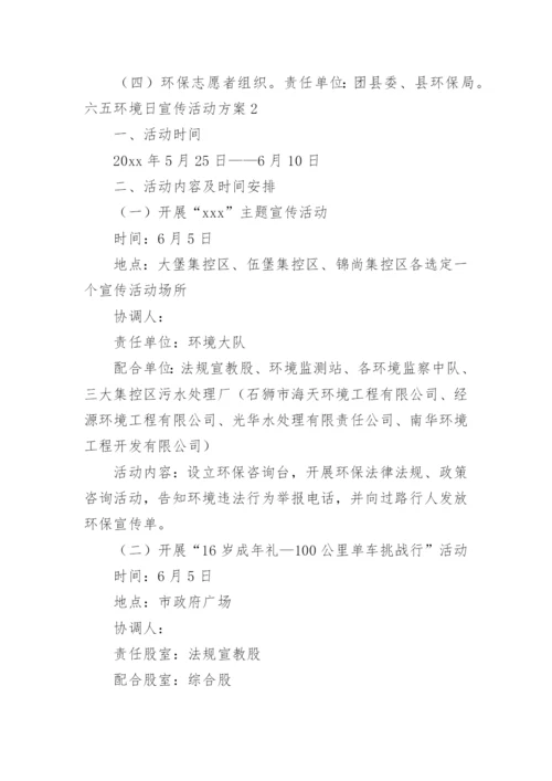 六五环境日宣传活动方案.docx