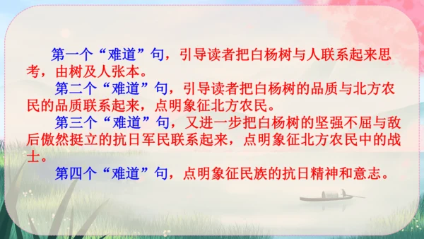15《白杨礼赞》课件