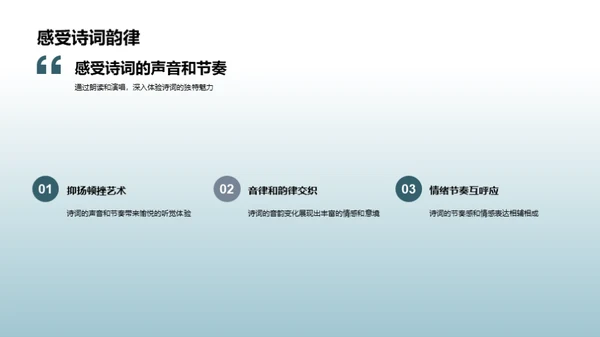 诗词之美之探索