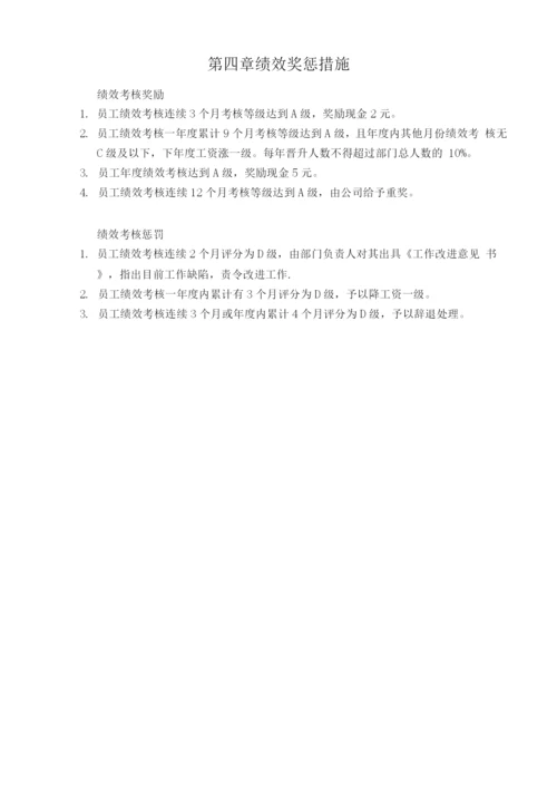 公司绩效考核管理办法及细则.docx