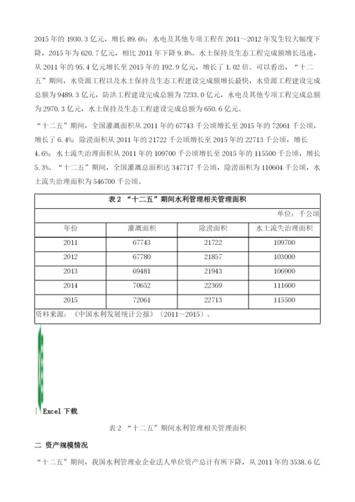 中国水利、环境和公共设施管理业发展情况.docx