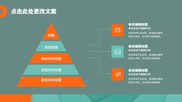 绿色几何风简约商务工作总结汇报PPT模板