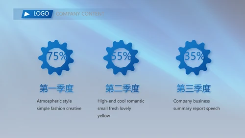 蓝色背景热烈欢迎上级领导莅临指导动态PPT
