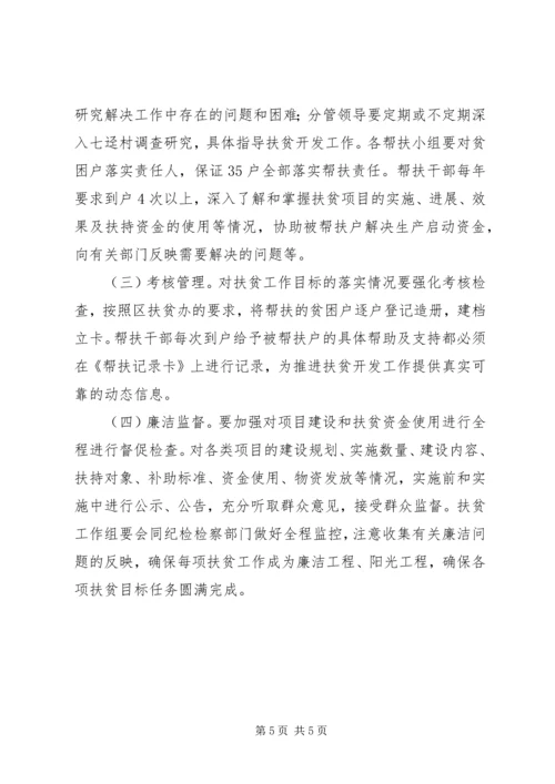 组织部帮扶村扶贫开发规划方案.docx