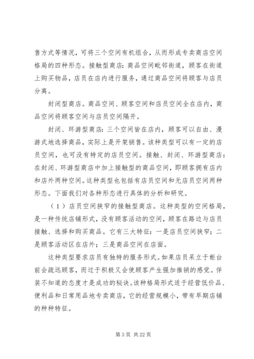 商业空间考察报告 (2).docx