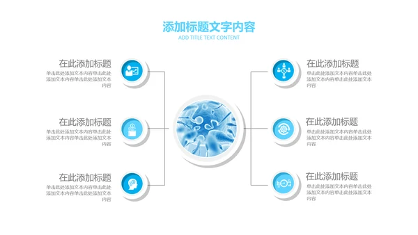 医疗细菌病毒微生物细胞组织动态ppt模板