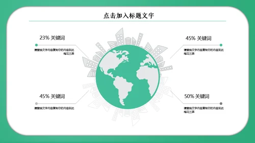清新教育培训汇报通用PPT总结