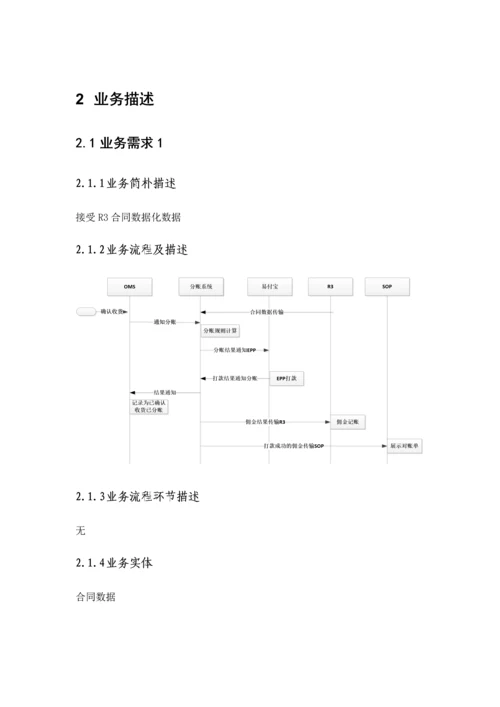 SN-C店专项项目-分账计算系统需求专项说明书.docx