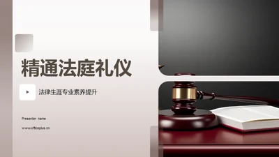 精通法庭礼仪