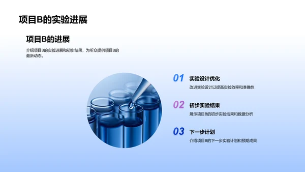 生物医疗化学年中展望PPT模板