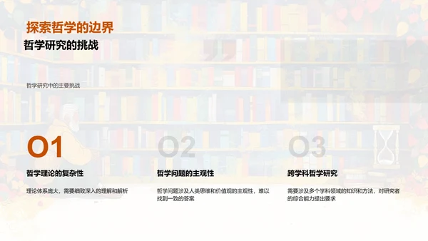 哲学开题报告答辩PPT模板