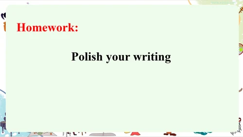 Unit4 Developing ideas （Reading for Writing）(Writi