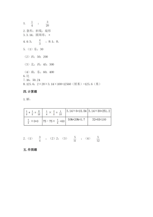 六年级数学上册期末考试卷【名校卷】.docx