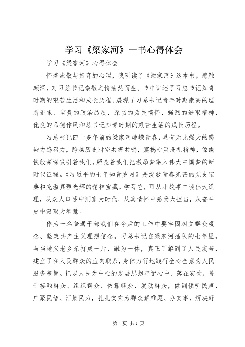 学习《梁家河》一书心得体会 (2).docx